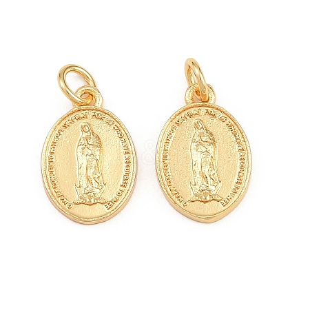 Religion Brass Charms KK-H292-55A-G-1