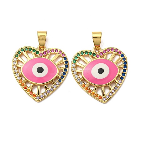 Real 18K Gold Plated Brass Pendants KK-L209-011G-03-1