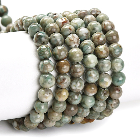 Natural Maifanite/Maifan Stone Beads Strands X-G-P451-01C-E-1