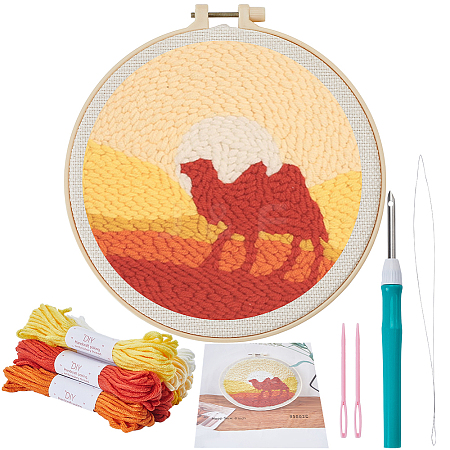 Punch Embroidery Starter Kits DIY-WH20007-13A-1