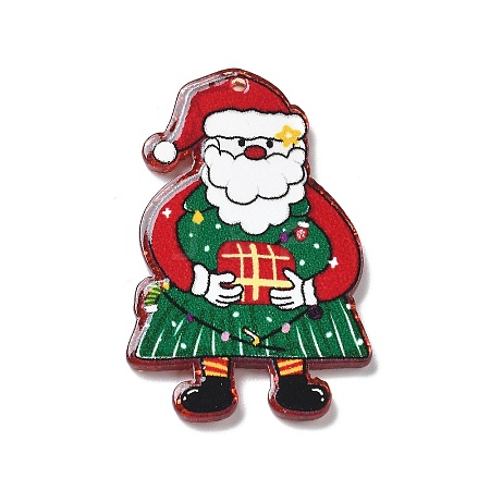 Christmas Theme Acrylic Pendants FIND-R006-03C-1