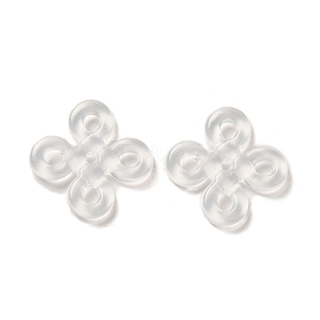 Transparent Acrylic Beads OACR-H042-03A-1