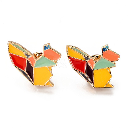 Alloy Enamel Brooches JEWB-N006-074-NR-1