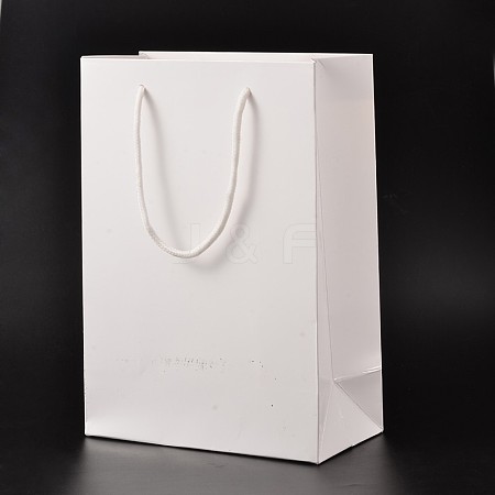 Rectangle Cardboard Paper Bags AJEW-L050B-01-1