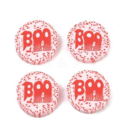 Halloween Handmade Polymer Clay Cabochons CLAY-A007-08A-1