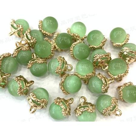 10Pcs Gemstone Charm Pendant Crystal Quartz Healing Natural Stone Pendants Buckle for Jewelry Necklace Earring Making Cra JX599I-1