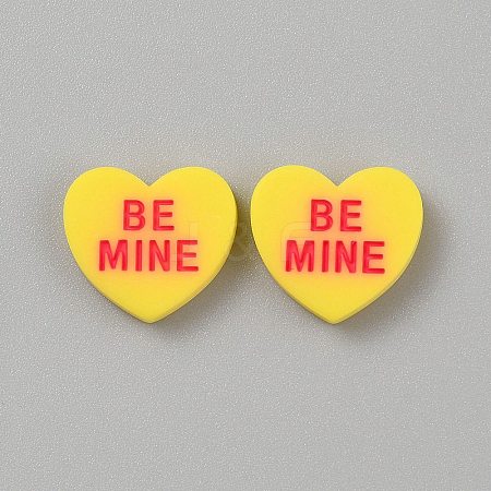Opaque Resin Cabochons RESI-WH0038-46B-1