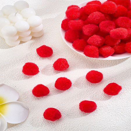 100Pcs DIY Doll Craft Pom Pom Yarn Pom Pom Balls DIY-LP0005-40D-1