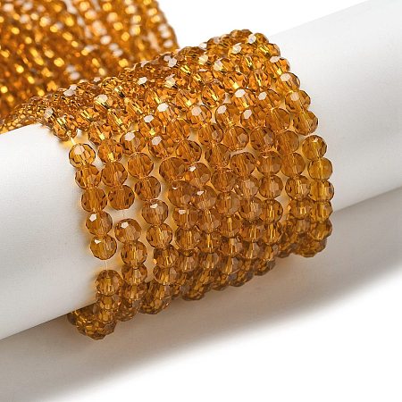 Transparent Glass Beads Strands LS-EGLA-A035-T4mm-D04-1