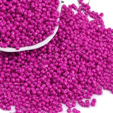 Baking Paint Glass Seed Beads X1-SEED-K010-A06-1
