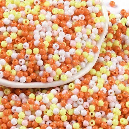 Opaque Acrylic Beads X1-OACR-H118-07A-05-1