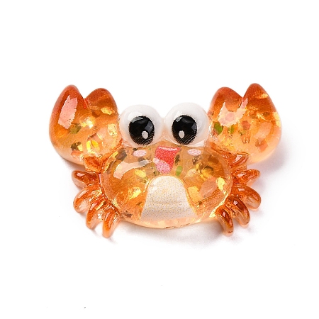 Marine Organism Theme Resin Cabochons RESI-Q010-01A-1