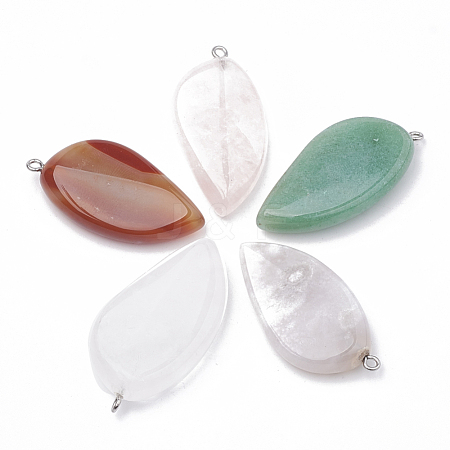 Natural Mixed Stone Pendants G-T099-12-1