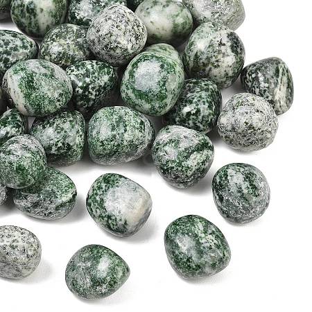 Natural Green Spot Jasper Beads GG-CBAD0F6-B02-01-1