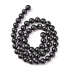 Natural Coal Quartz Beads Strands X-G-N141-6-3