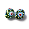 Glass Enamel Beads GLAA-C038-01F-3