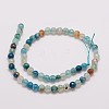 Natural Agate Bead Strands X-G-G882-6mm-C02-1-2