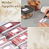 10Pcs PVC Self Adhesive Stickers DIY-LP0005-33-3