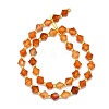 Natural Carnelian Beads Strands G-I376-B10-01-2