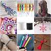 2 Rolls 2 Colors Round Nylon Chinese Knot Cord NWIR-FS0001-05-6