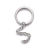Tarnish Resistant 304 Stainless Steel Split Key Ring Clasps LS-STAS-L226-009B-2