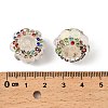 Sparkling Acrylic Rhinestone Round Beads OACR-NH0002-01A-05-3