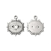 Non-Tarnish 304 Stainless Steel Pendant Cabochon Settings LS-STAS-L268-012P-1