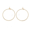 Ion Plating(IP) 316 Surgical Stainless Steel Hoop Earrings Findings X-STAS-D183-02G-02-1