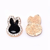 Alloy Cabochons PALLOY-WH0008-17-1