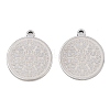 304 Stainless Steel Pendants SA-CBA404E-01A-13-1