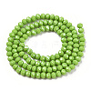 Electroplate Glass Beads Strands LS-EGLA-A034-P8mm-A28-2