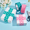 2 Roll 2 Colors Adhesive BOPP Packing Tape AJEW-GO0001-98-4