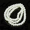 Electroplate Opaque Glass Beads Strands EGLA-A034-P1mm-T15-2