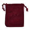 Rectangle Velvet Pouches TP-R002-7x9-02-2