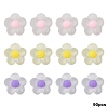 90Pcs 3 Colors Transparent Acrylic Beads TACR-YW0002-24-1