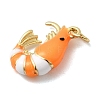 Brass Enamel Pendants KK-H092-07G-02-2