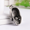 Retro 316 Surgical Stainless Steel Skull pendants STAS-E096-57AS-2