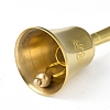 Brass Hand Bell AJEW-E052-01G-03-2