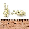 Rack Plating Alloy Pendants PALLOY-Q458-04G-3