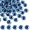 Flat Back Glass Cabochons GGLA-YW0002-10mm-02B-1