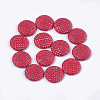 Handmade Straw Woven Cabochons WOVE-S119-04A-01-1