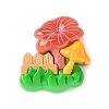 Opaque Resin Cabochons X1-RESI-D310-01A-1