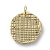 Brass Micro Pave Cubic Zirconia Pendants ZIRC-G157-03I-01G-2