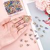 120Pcs 3 Colors 304 Stainless Steel Lobster Claw Clasps STAS-GA0001-79-3
