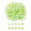 100Pcs 2 Style Eco-Friendly Transparent Acrylic Beads TACR-YW0001-86E-1