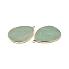 Natural Green Aventurine Pendants G-E526-01-01-2