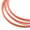 Iron Spring Chains Stretch Bracelets BJEW-M057-01-3