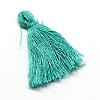 Handmade Polycotton(Polyester Cotton) Tassel Decorations OCOR-Q024-01-2