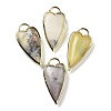 Natural Grey Opal Pendants G-K347-01G-09-1