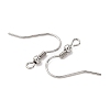 Tarnish Resistant 316 Surgical Stainless Steel Earring Hooks STAS-E009-1-1